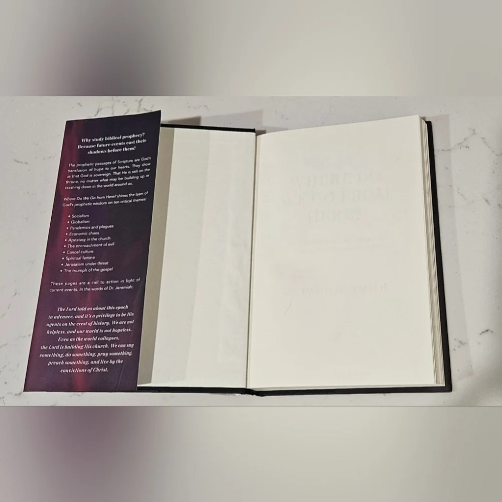 Where Do We Go From Here Dr David Jeremiah Hardcover New York Times  BOGO